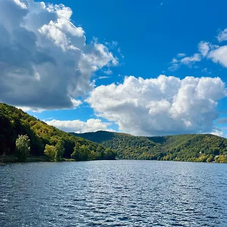Haus Eifelglueck Am Stausee Obermaubach