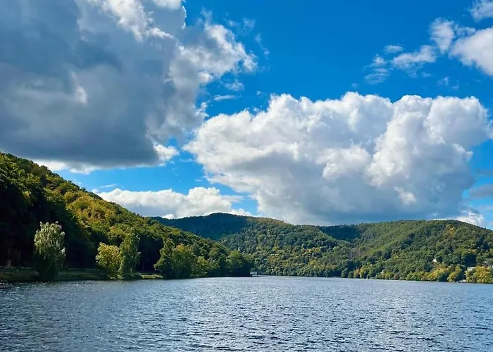 Haus Eifelglueck Am Stausee Obermaubach